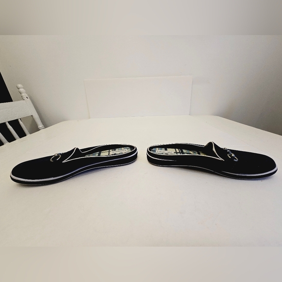 Grasshoppers Women's Mules Slip on Shoes Buckle Navy Blue Size 8 - Picture 10 of 13